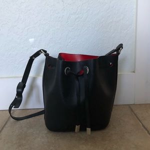 Red and Black Crossbody Bag